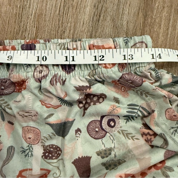 Earthbound Pajama Set Women’s Large Mushrooms Long Sleeve Comfy Stretch Pockets - Picture 8 of 11